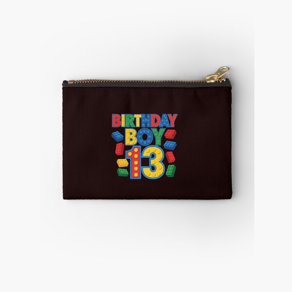 Item preview, Birthday Boy 13 Thirteenth Birthday Building Blocks Teenager designed and sold by PopStars1993.