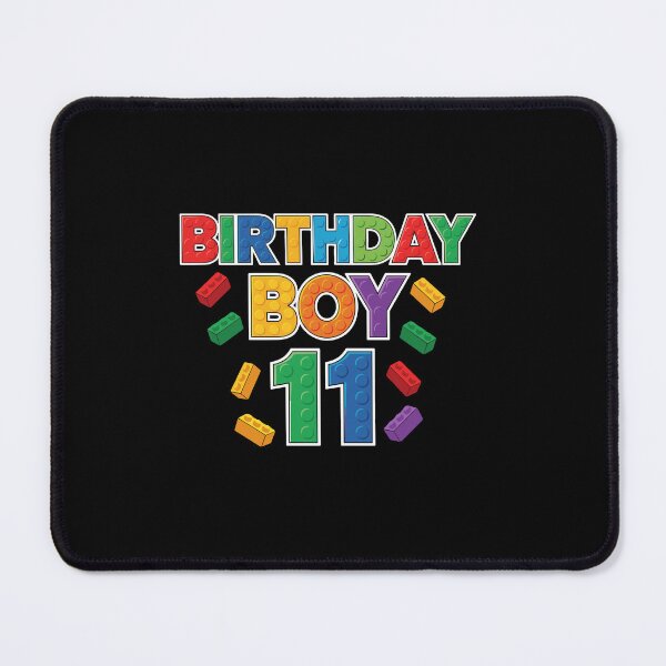 Item preview, Birthday Boy 11 Eleventh Birthday Building Blocks Kid Celebration designed and sold by PopStars1993.