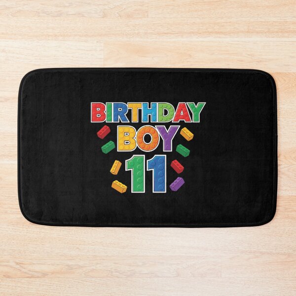 Item preview, Birthday Boy 11 Eleventh Birthday Building Blocks Kid Celebration designed and sold by PopStars1993.