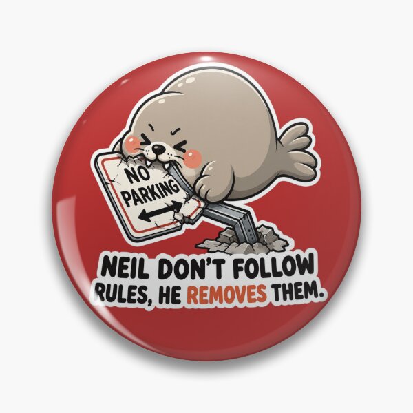 Item preview, Neil the seal | tassie icon designed and sold by CrazyAlpaca101.