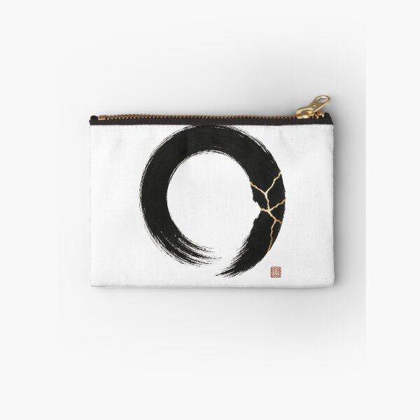 Item preview, Kintsugi Enso Fracture – Japanese Zen Circle Wabi Sabi Design designed and sold by OblivionRise.