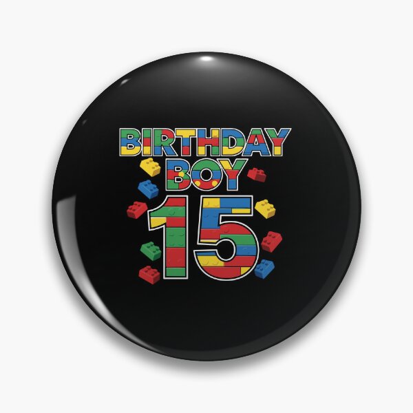 Item preview, Birthday Boy 15 Building Blocks Teen Celebration designed and sold by PopStars1993.