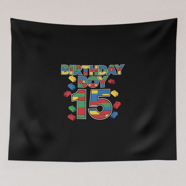 Item preview, Birthday Boy 15 Building Blocks Teen Celebration designed and sold by PopStars1993.