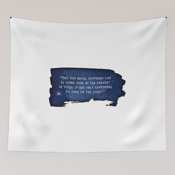 Item preview, Happiness Can Be Found, If One Only Remembers to Turn on The Light designed and sold by emhollie.