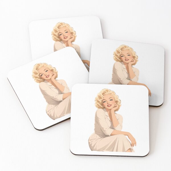 Item preview, Monroe Inspired Vintage Glamour Portrait designed and sold by Nurzhik.