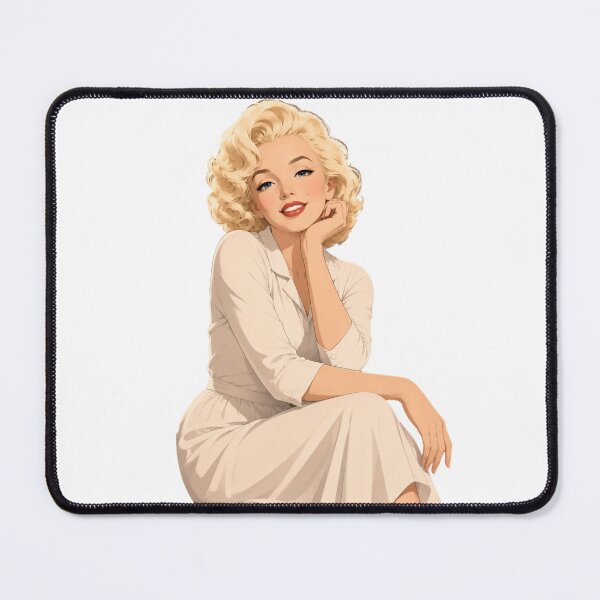 Item preview, Monroe Inspired Vintage Glamour Portrait designed and sold by Nurzhik.