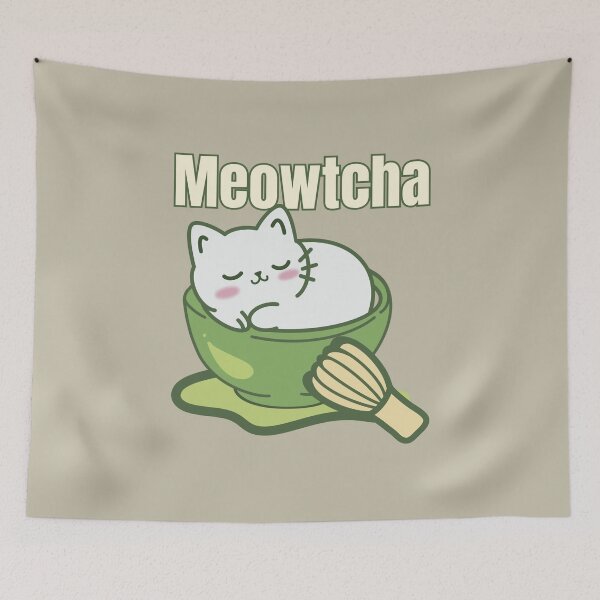 Artikelvorschau, Meowtcha Matcha Katzenliebhaber entworfen und verkauft von monika-arthing.
