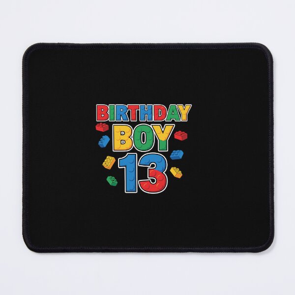 Aperçu de l'œuvre Garçon d'anniversaire 13 ans Treizième anniversaire Blocs de construction Adolescent créée et vendue par PopStars1993.