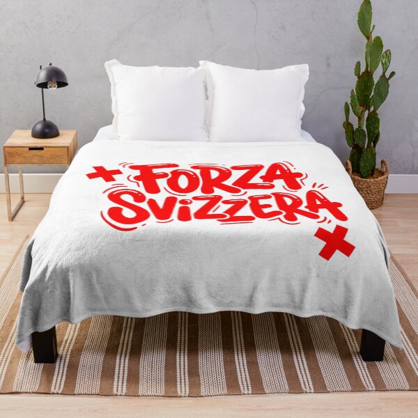 Item preview, Forza Svizzera Go Switzerland Sports Fan designed and sold by AntiqueImages.