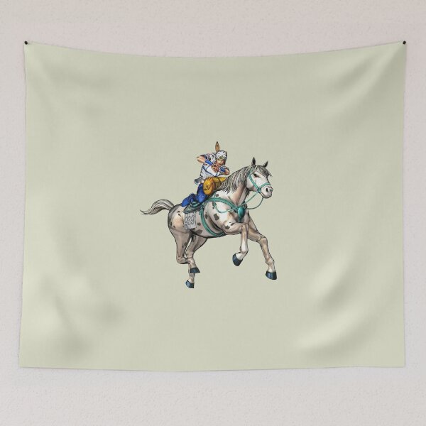 Item preview, Armored Horse Rider Vintage Anime Design designed and sold by rythnazorsylli.