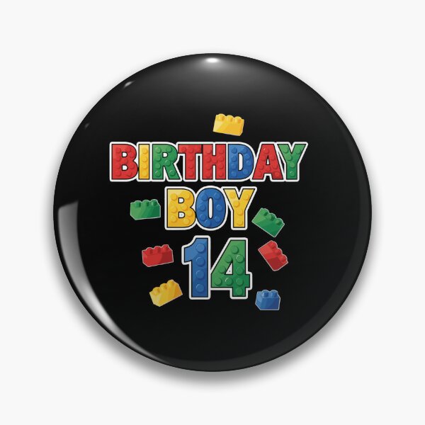 Item preview, Birthday Boy 14 Building Blocks Teenager Celebration designed and sold by PopStars1993.