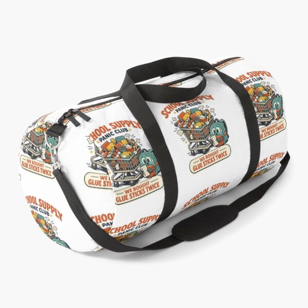 Item preview, School Supply Panic Club – Funny Back To School Parent Design designed and sold by Concrete Coffee Studio.