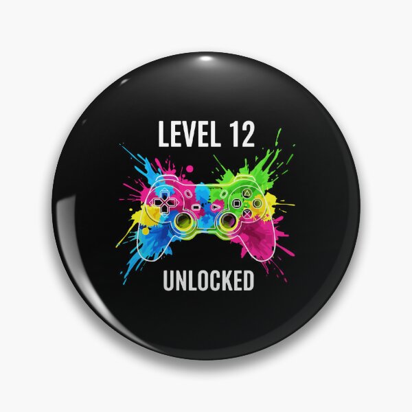 Item preview, Level 12 Unlocked Gaming Birthday Twelve Year Old Gamer designed and sold by PopStars1993.