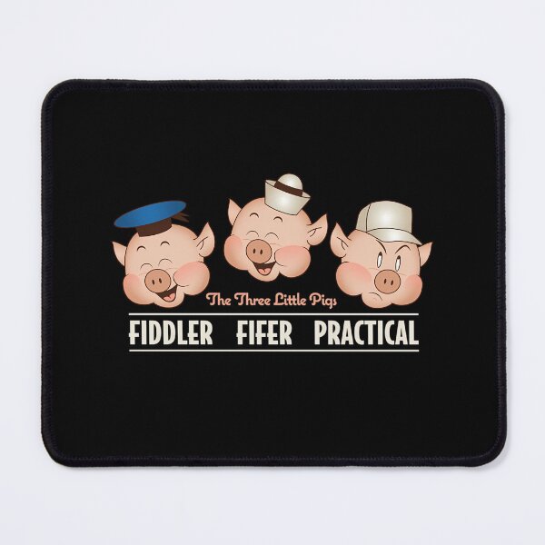 Item preview, Three Clever Little Pigs Portrait Tale designed and sold by Dija-Stores.