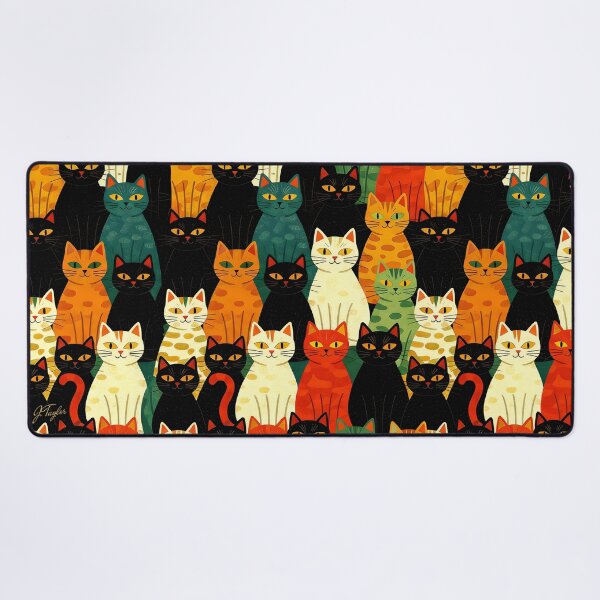 Item preview, A Clowder of Cats designed and sold by JacquiTaylorArt.