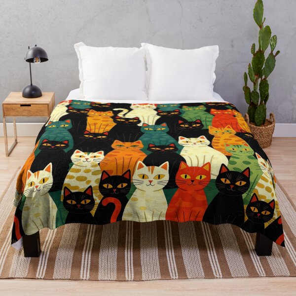 Item preview, A Clowder of Cats designed and sold by JacquiTaylorArt.