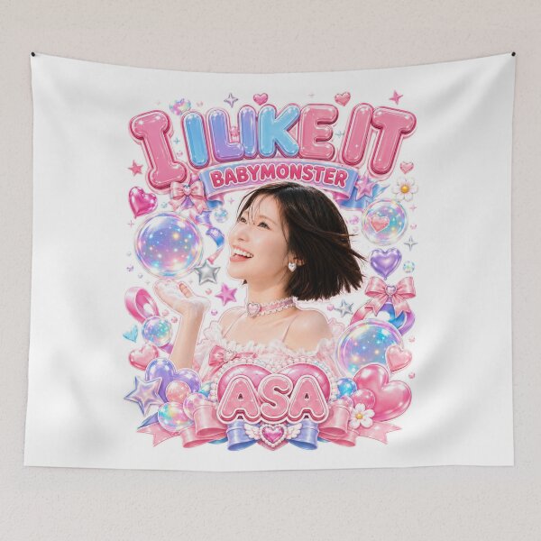 Item preview, Enami Asa I Like It Retro Arcade Kpop Aesthetic Design designed and sold by Valereekmerch.