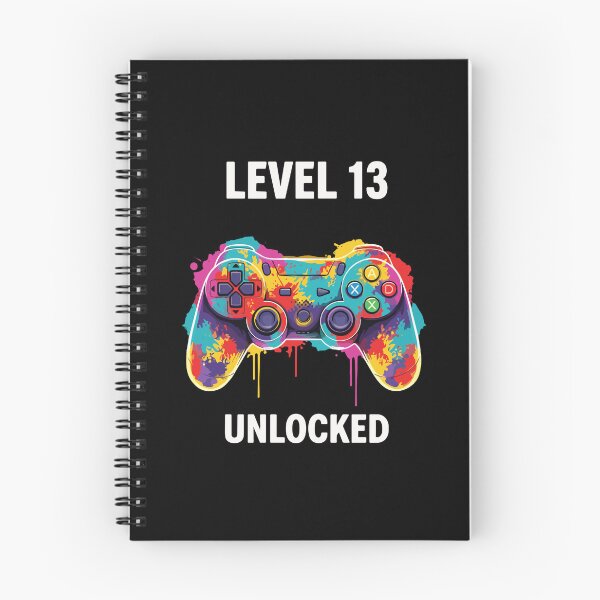 Item preview, Level 13 Unlocked Gaming Thirteenth Birthday Gamer designed and sold by PopStars1993.