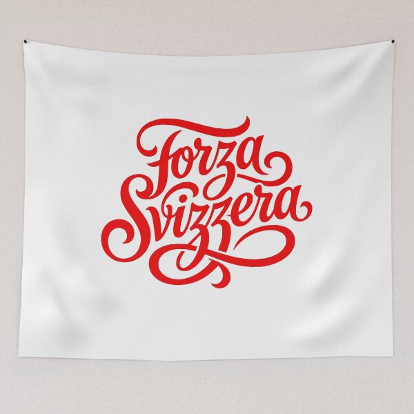 Item preview, Forza Svizzera Go Switzerland Sports Fan designed and sold by AntiqueImages.