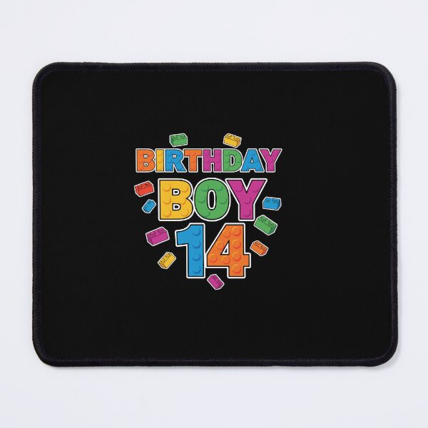 Item preview, Birthday Boy 14 Building Blocks Fourteenth Birthday Teen designed and sold by PopStars1993.