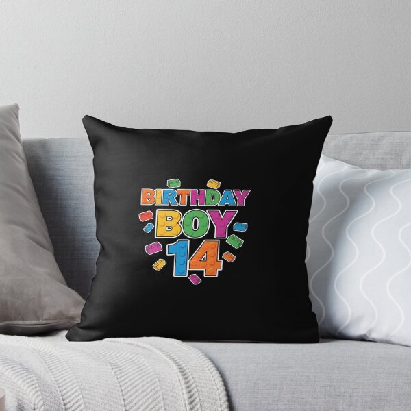 Item preview, Birthday Boy 14 Building Blocks Fourteenth Birthday Teen  designed and sold by PopStars1993.