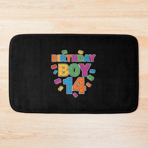 Item preview, Birthday Boy 14 Building Blocks Fourteenth Birthday Teen  designed and sold by PopStars1993.