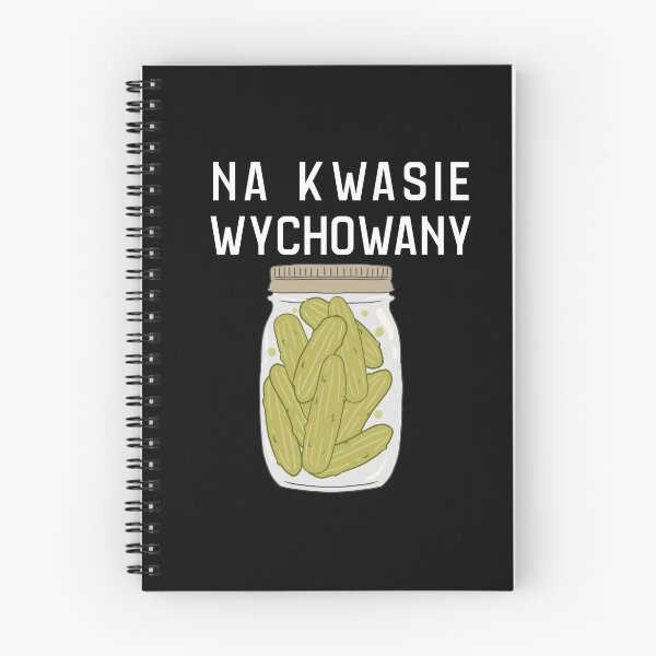 Item preview, na kwasie wychowany food pun designed and sold by Anna Sacha.