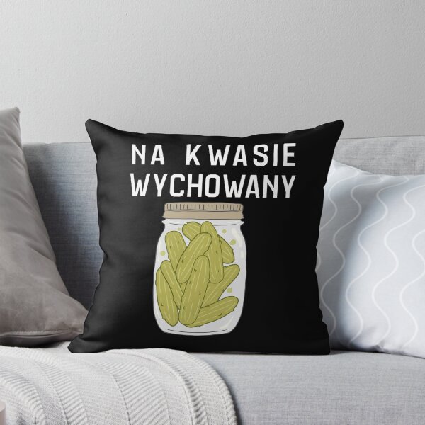 Item preview, na kwasie wychowany food pun designed and sold by Anna Sacha.