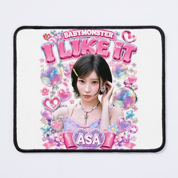 Item preview, Asa BABYMONSTER I Like It Sky Blue Fanmade Art designed and sold by Valereekmerch.
