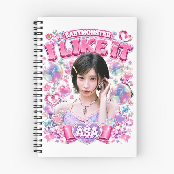 Item preview, Asa BABYMONSTER I Like It Sky Blue Fanmade Art designed and sold by Valereekmerch.
