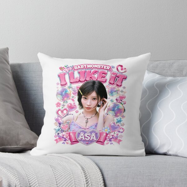 Item preview, Asa BABYMONSTER I Like It Sky Blue Fanmade Art designed and sold by Valereekmerch.