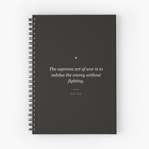 Item preview, The Supreme Art of War - Sun Tzu Quote Print designed and sold by ochreink.
