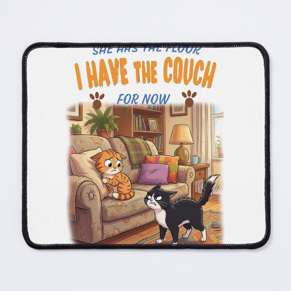 Item preview, She Has the Floor, I Have Couch designed and sold by Aki & Akiros Art.