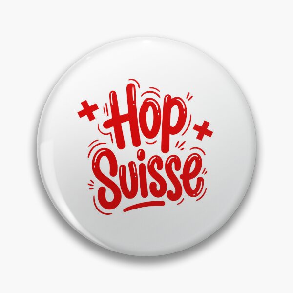 Item preview, Hop Suisse Switzerland Patriot Fan Cheer designed and sold by AntiqueImages.