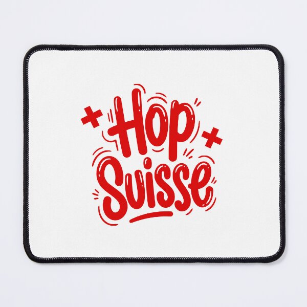 Item preview, Hop Suisse Switzerland Patriot Fan Cheer designed and sold by AntiqueImages.
