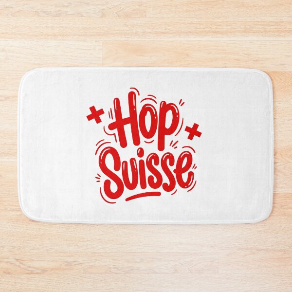 Item preview, Hop Suisse Switzerland Patriot Fan Cheer designed and sold by AntiqueImages.