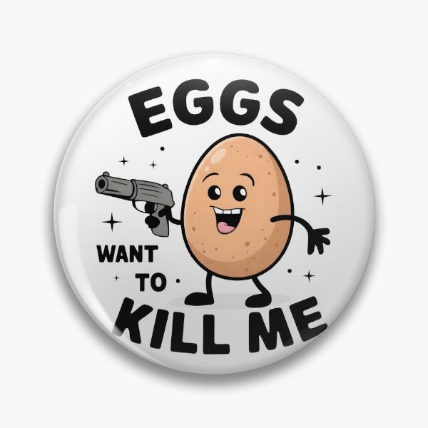 Item preview, Eggs want to kill me - Egg allergy awareness designed and sold by BobaTeeStore.
