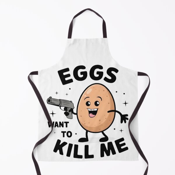 Item preview, Eggs want to kill me - Egg allergy awareness designed and sold by BobaTeeStore.