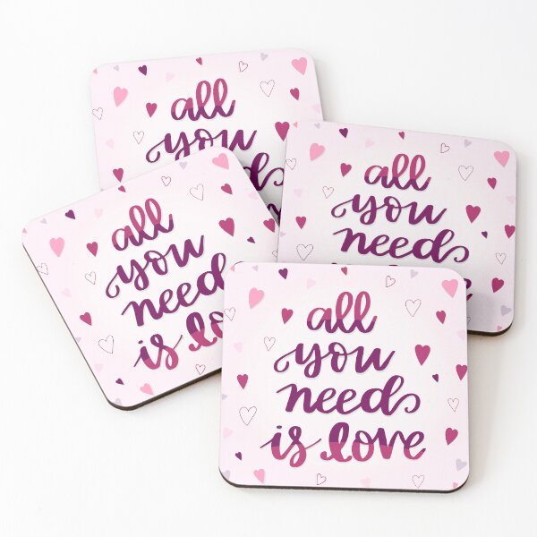 Item preview, All You Needs is Love designed and sold by hm-printable.