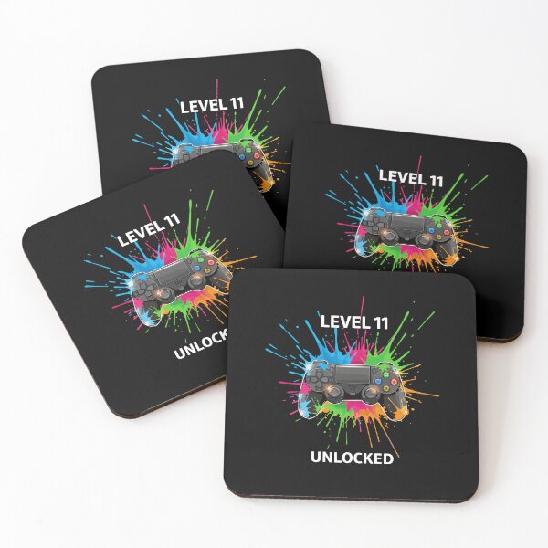 Item preview, Level 11 Unlocked Eleventh Birthday Gaming Gamer  designed and sold by PopStars1993.