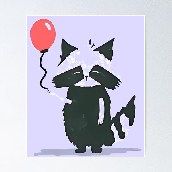 Item preview, Balloon Cat designed and sold by SketchyFables.