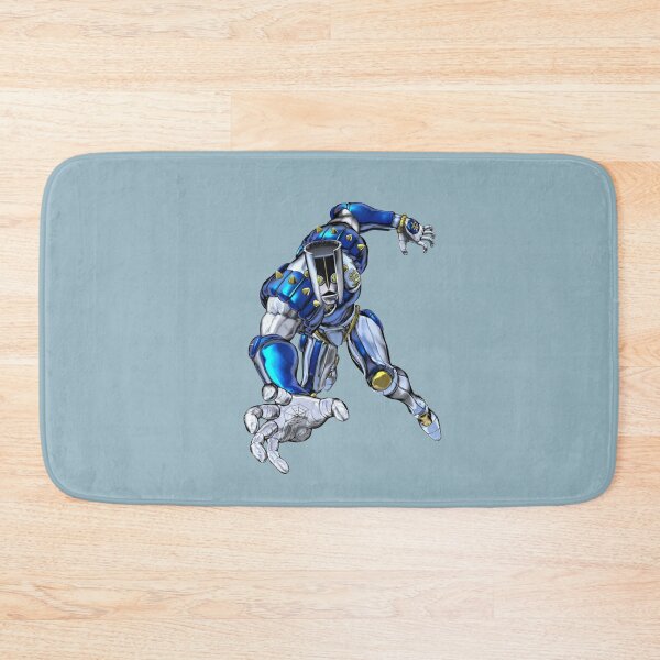 Item preview, Blue Armored Stand Fighter Vintage Anime Design designed and sold by rythnazorsylli.