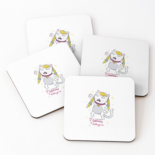 Item preview, My Lowerback Is Killing Me Funny Stressed Cat Meme designed and sold by VelourEmber.