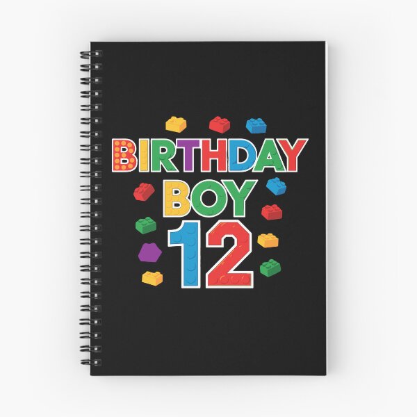Item preview, Birthday Boy 12 Twelve Year Old Building Blocks Party Celebration designed and sold by PopStars1993.