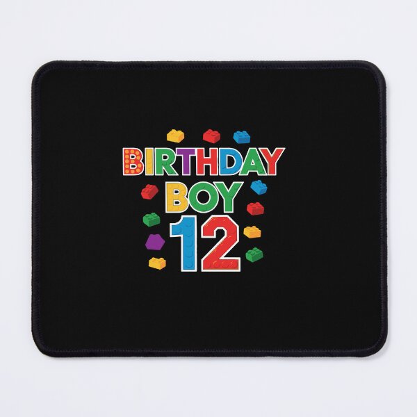 Item preview, Birthday Boy 12 Twelve Year Old Building Blocks Party Celebration designed and sold by PopStars1993.