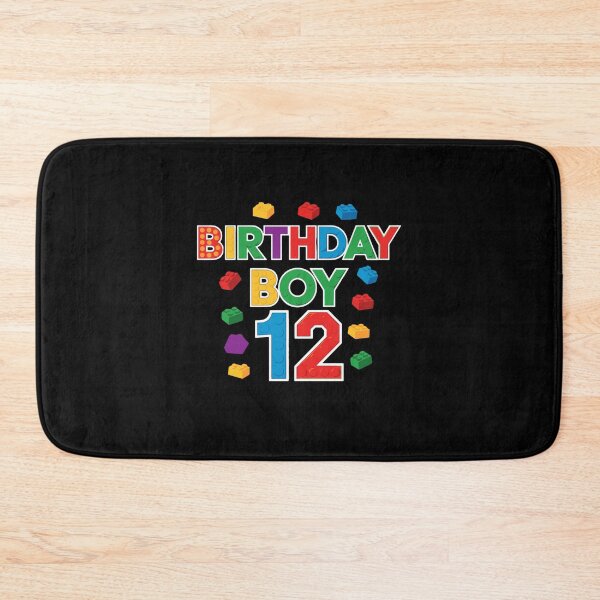 Item preview, Birthday Boy 12 Twelve Year Old Building Blocks Party Celebration designed and sold by PopStars1993.