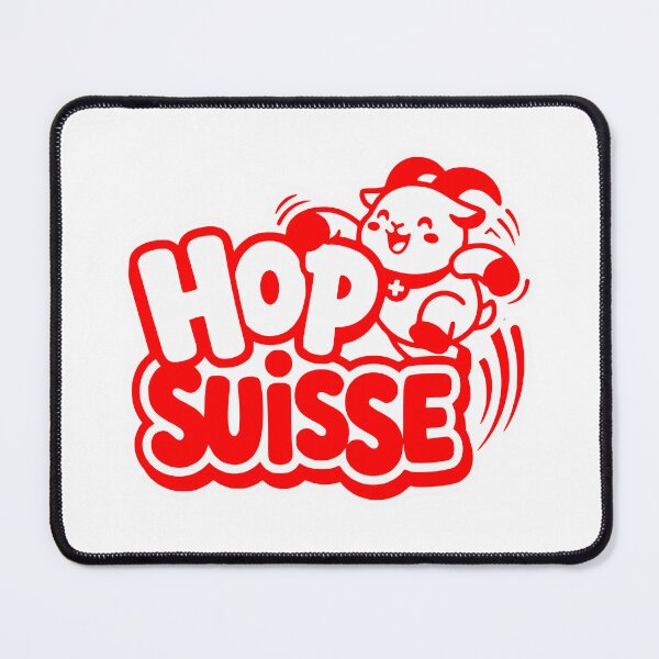 Item preview, Hop Suisse Swiss National Day or Sports Fan designed and sold by AntiqueImages.