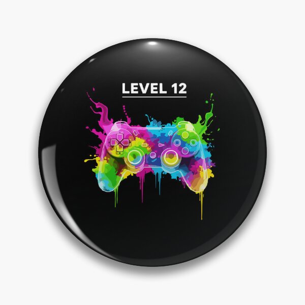 Item preview, Level 12 Video Game Controller Gamer Birthday Gaming Enthusiast designed and sold by PopStars1993.