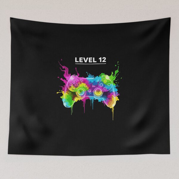 Item preview, Level 12 Video Game Controller Gamer Birthday Gaming Enthusiast designed and sold by PopStars1993.