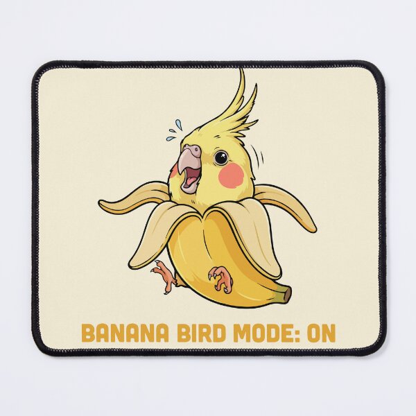 Item preview, Funny Banana Bird Mode On Cockatiel Meme Gift designed and sold by Paw-Soul.
